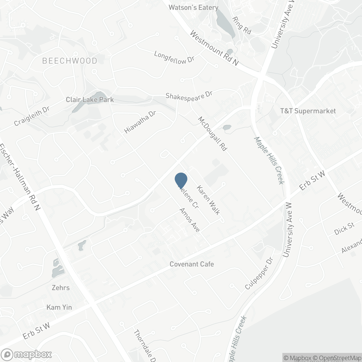 74 HELENE Crescent, Waterloo, Ontario N2L 5E5